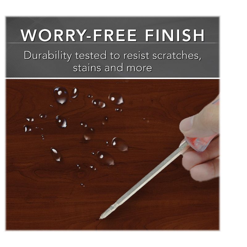 Oren Lacquer Desk White Safavieh - Safavieh