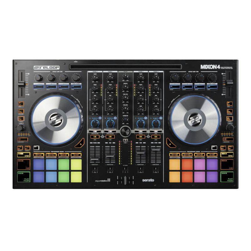 Reloop Mixon 4 - 4-Channel High Performance Hybrid DJ Controller For Serato DJ &
