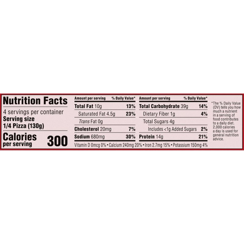 DiGiorno Hand Tossed Pizzaria Style Quattro Formaggi / Four Cheese Frozen Pizza - 18.3oz