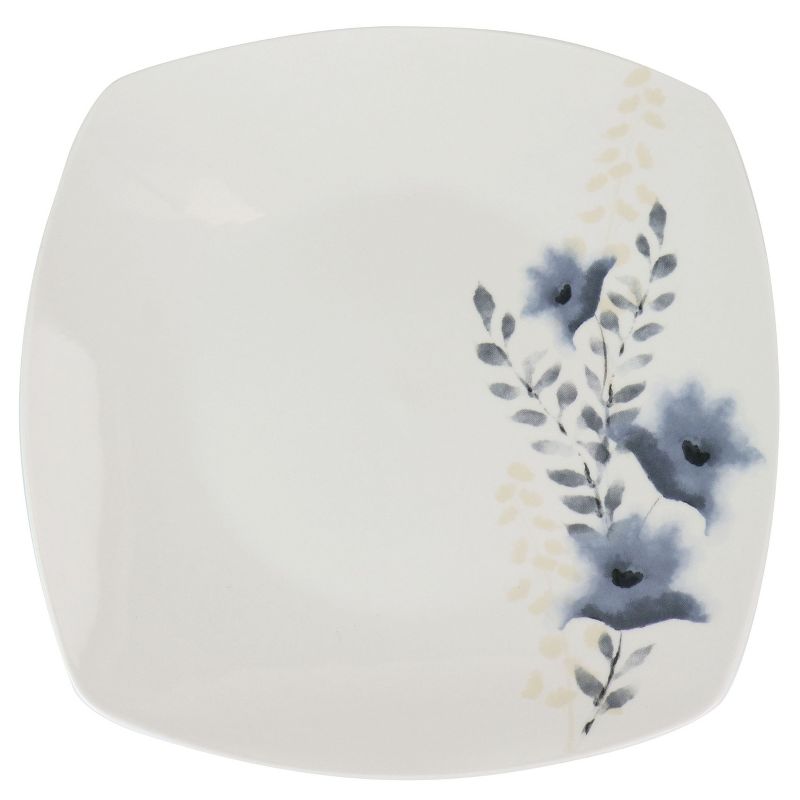 Vremi 16 Piece Multicolor Porcelain Dinnerware Set with 4 Dinner Plates, 4 Dessert Plates, 4 Salad/Soup Bowls, & 4 Coffee/Tea Mugs