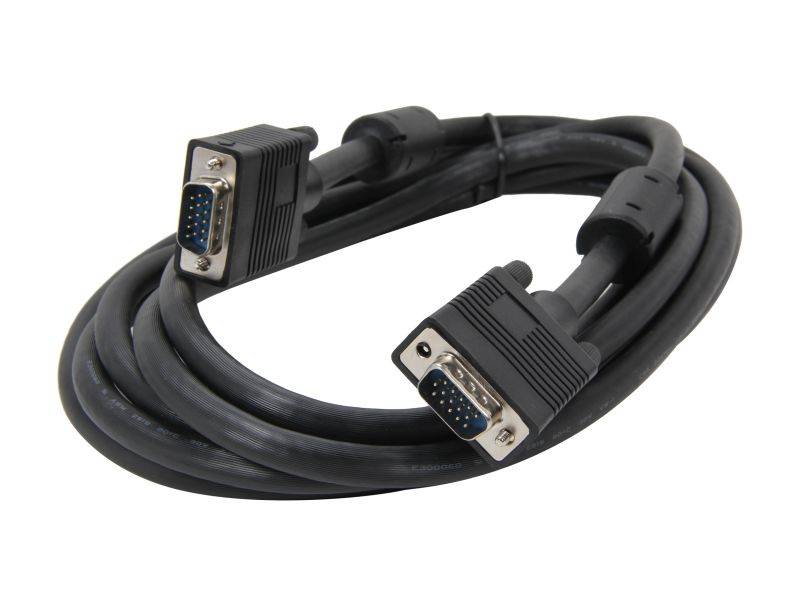 AMC CSV-F10MM 10 ft. SVGA Male to Male Monitor Cable With dual ferrites
