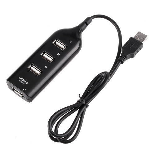 High Speed 480Mbps 4 Port USB 2.0 Hub,USB Splitter Adapter Port For Laptop PC Computer Peripherals Accessories