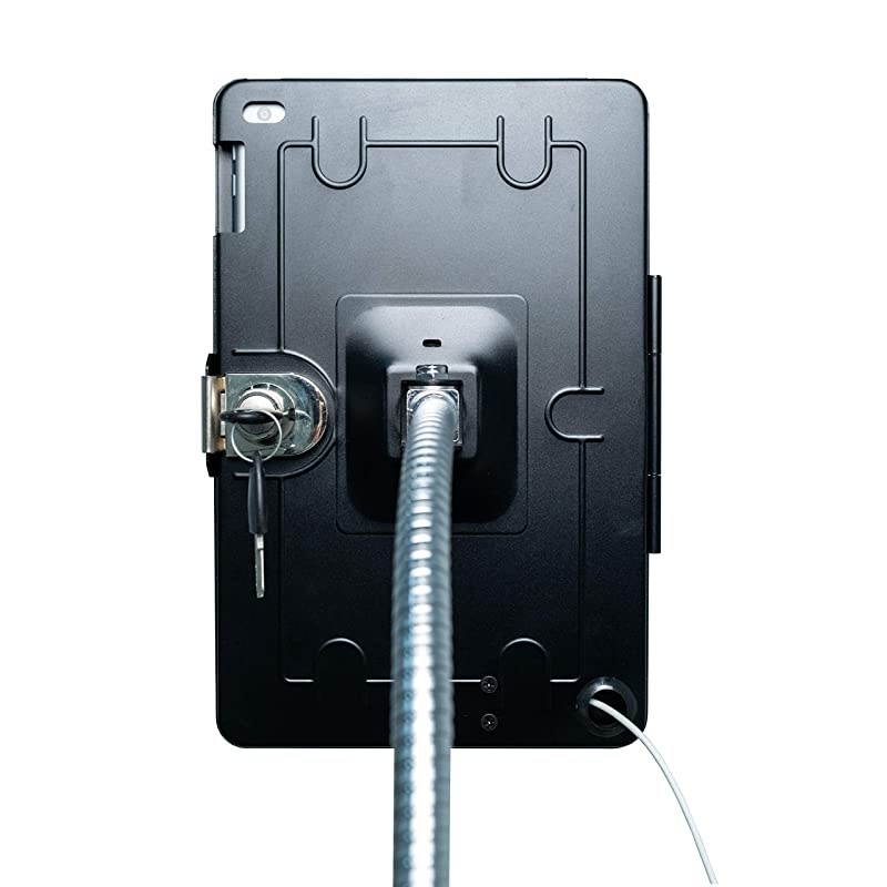 PADSCGS9 HeightAdjustable Tablet Floor Stand with Lock and Key Security Locking Wheels for iPad Gen 56 iPad Pro 97 and iPad Air