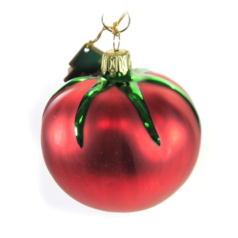 Holiday Ornament 3.25" Vine Ripen Tomato Ornament Fruit Vegetable Food  -  Tree Ornaments