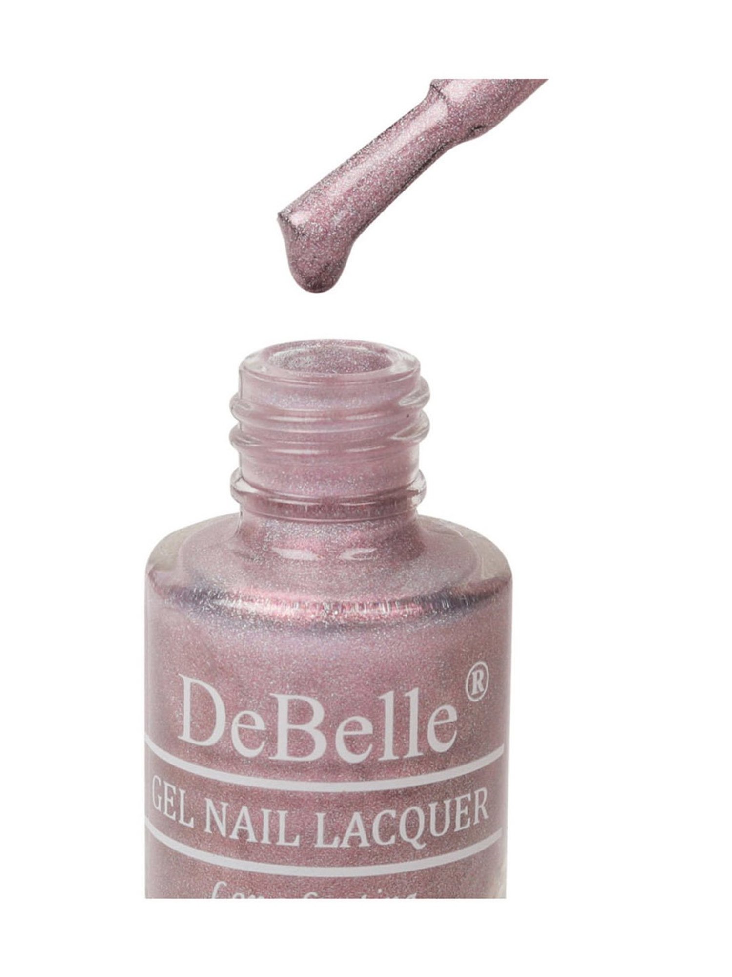 DeBelle Gel Nail Lacquer Awesome Andrea (Metallic Light Purple) - 6 ml