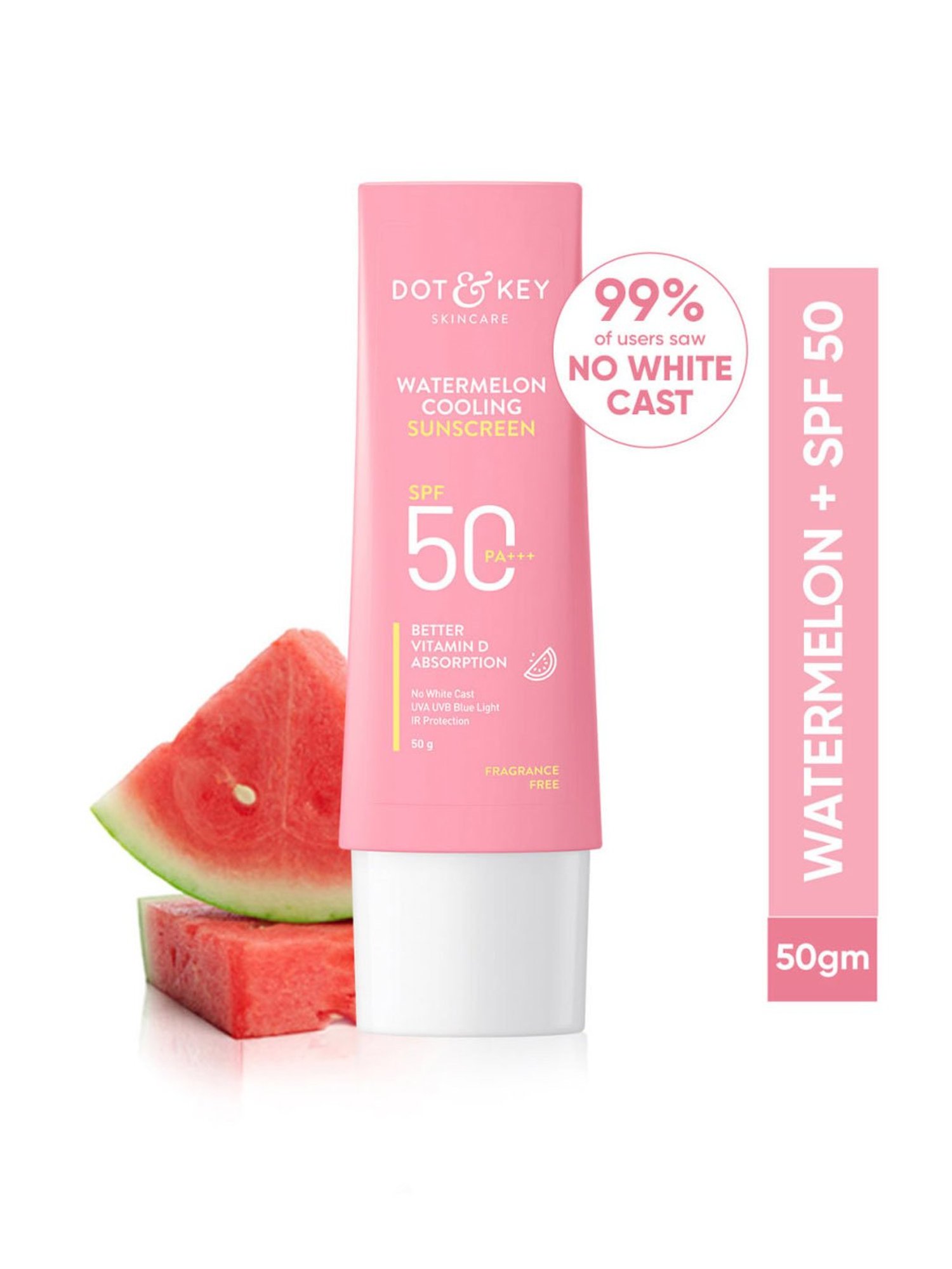 Dot & Key Watermelon Cooling Sunscreen SPF 50 PA+++ - 50 gm