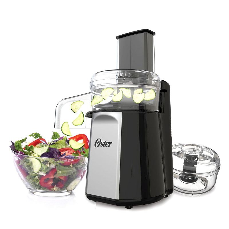 Oster Oskar 2-in-1 Salad Prep & Food Processor in Black