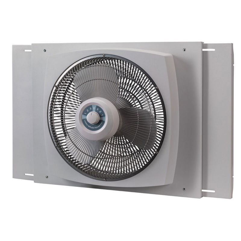 Lasko LKO-W16900 16 Inch Whole House Expandable Window Fan with Storm Guard