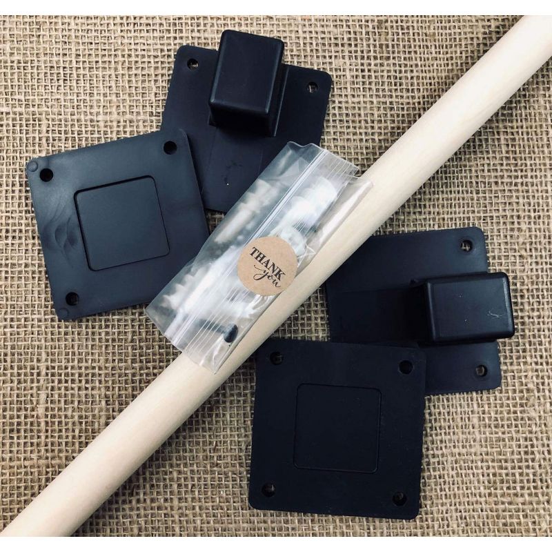 The Stair Barrier Regular Wall to Banister Retractable Fabric Baby and Pet Safety Gate for Staircase, 36 to 43 Inch, Beyond Sheep Indigo