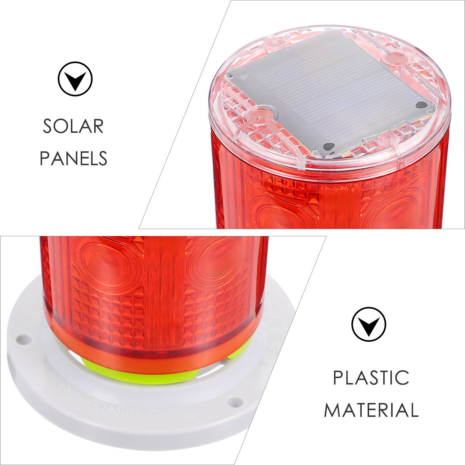 1pc Premium Durable Professional Strobe Signal Light for Construction Site Aviation