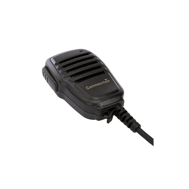 Speaker Mic for Icom Radios IC-DPR3 ID-31A ID-31E ID-51A ID-51E, Replacement for HM-186LS, Reinforced Cable, Shoulder Microphone