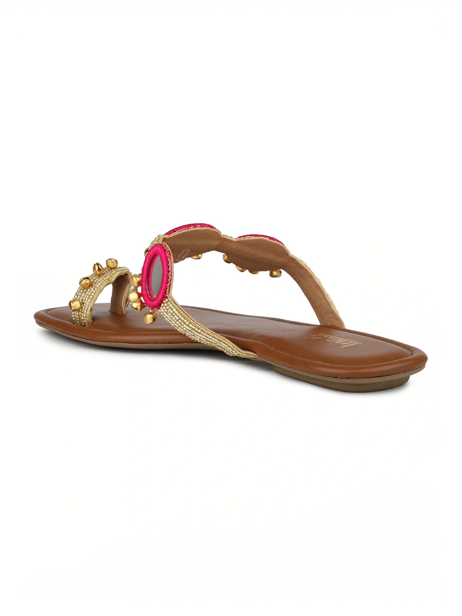 Truffle Collection Women's Golden Flat Ballets
