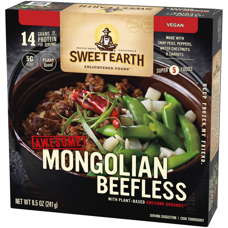 Sweet Earth Awesome Mongolian Beefless Bowl - 8.5oz