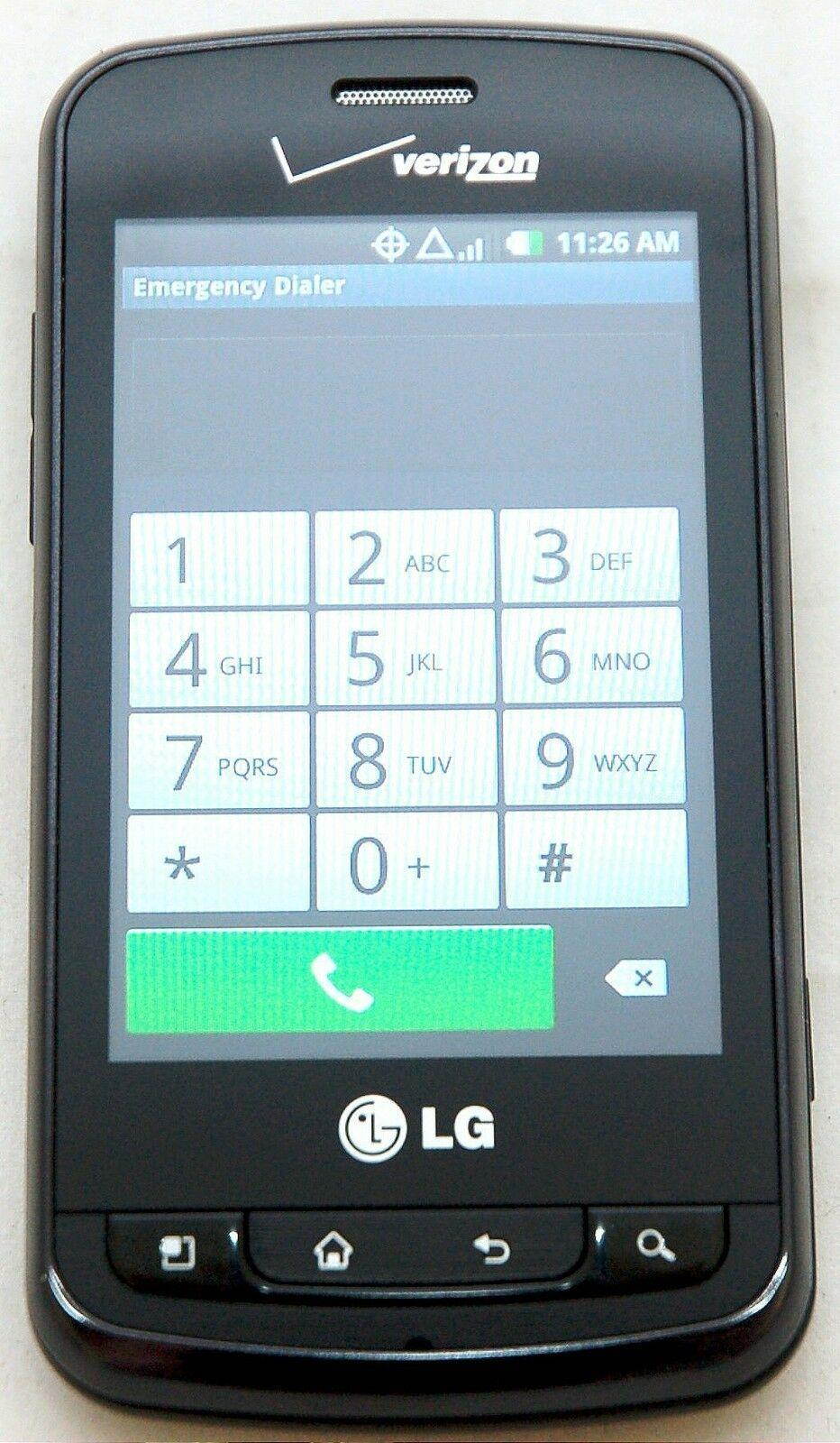 LG VS700 Verizon Enlighten Cell Phone CDMA Android Slider Qwerty MicroSD 3G