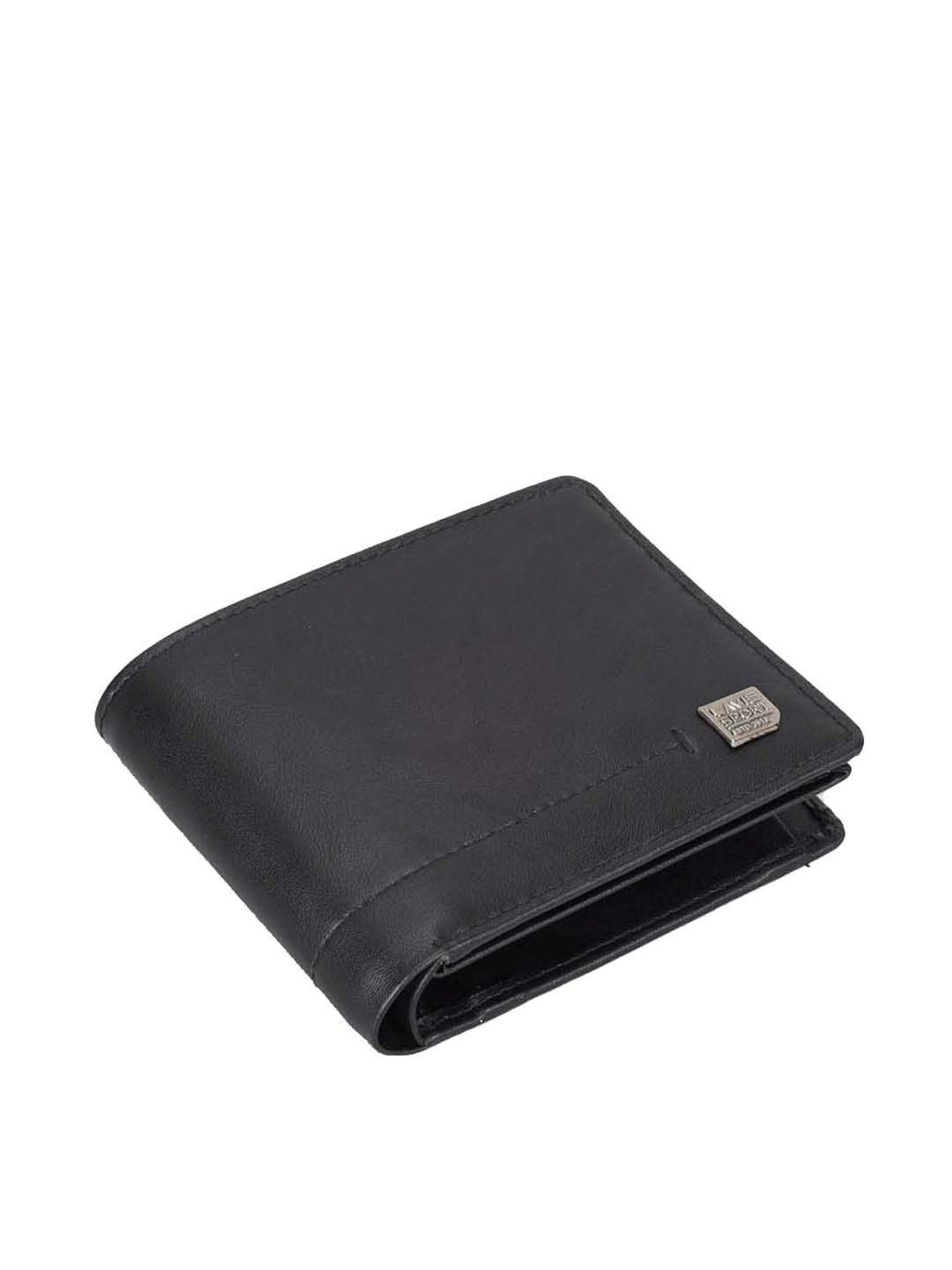 THE HOLISTIK Revival Black & Maroon Casual Leather Bi-Fold Wallet for Men