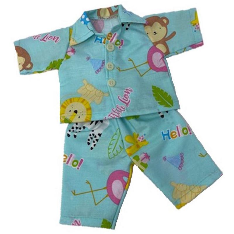 Doll Clothes Superstore Zoo Pajamas For Boy Or Girl Baby Alive Dolls