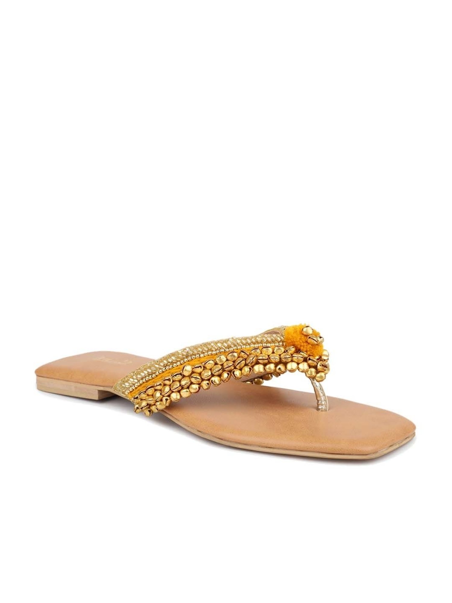 Inc.5 Women's Golden Thong Sandals