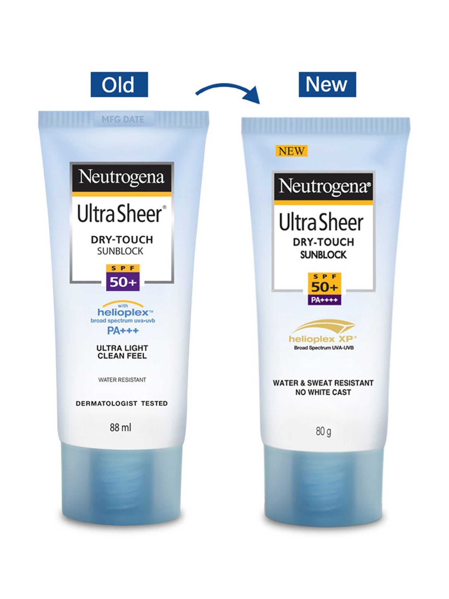 Neutrogena Ultra Sheer Dry-Touch Sunblock SPF 50+ PA++++ - 80 gm