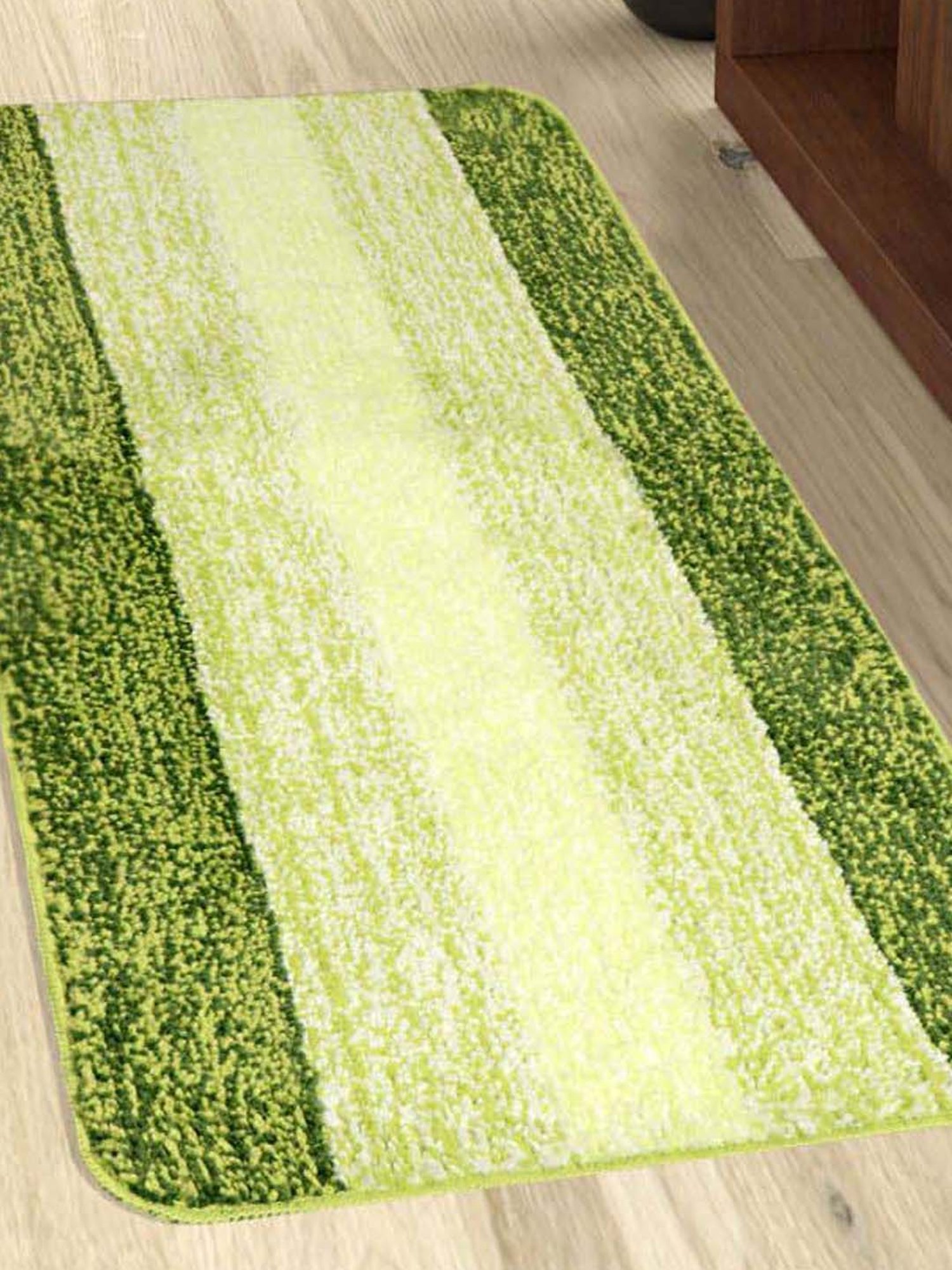 Saral Home Green Multipurpose Runner - Set of 1