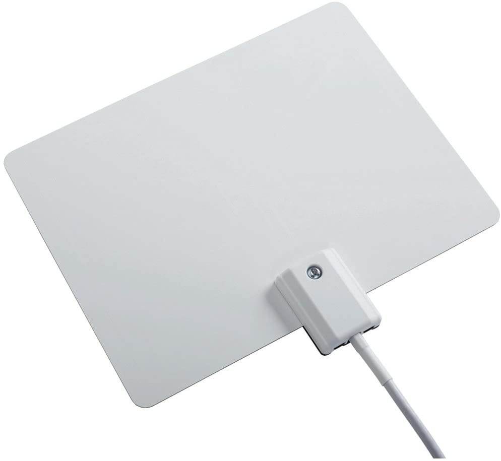 Winegard FlatWave Micro FL-2000 Digital HD TV Indoor Antenna (4K Ready / High-VHF / UHF / Ultra-Thin / Black and White - Reversible) - 30 Mile Long Range Indoor TV Antenna