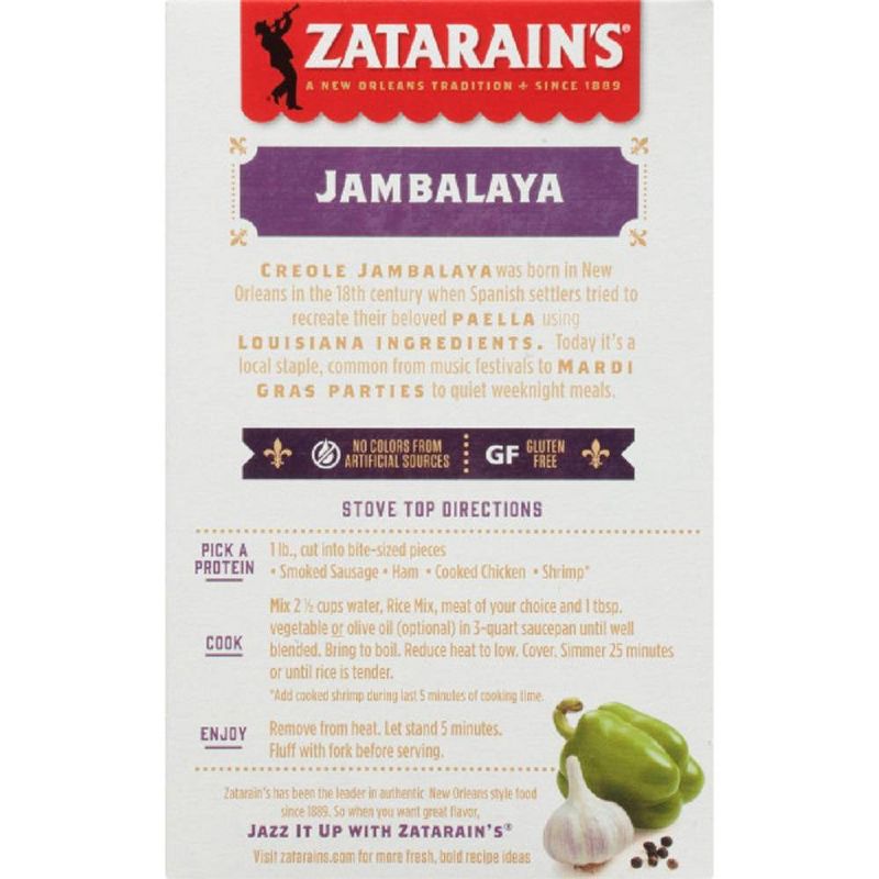 Zatarain's Jambalaya Rice Mix - 8oz