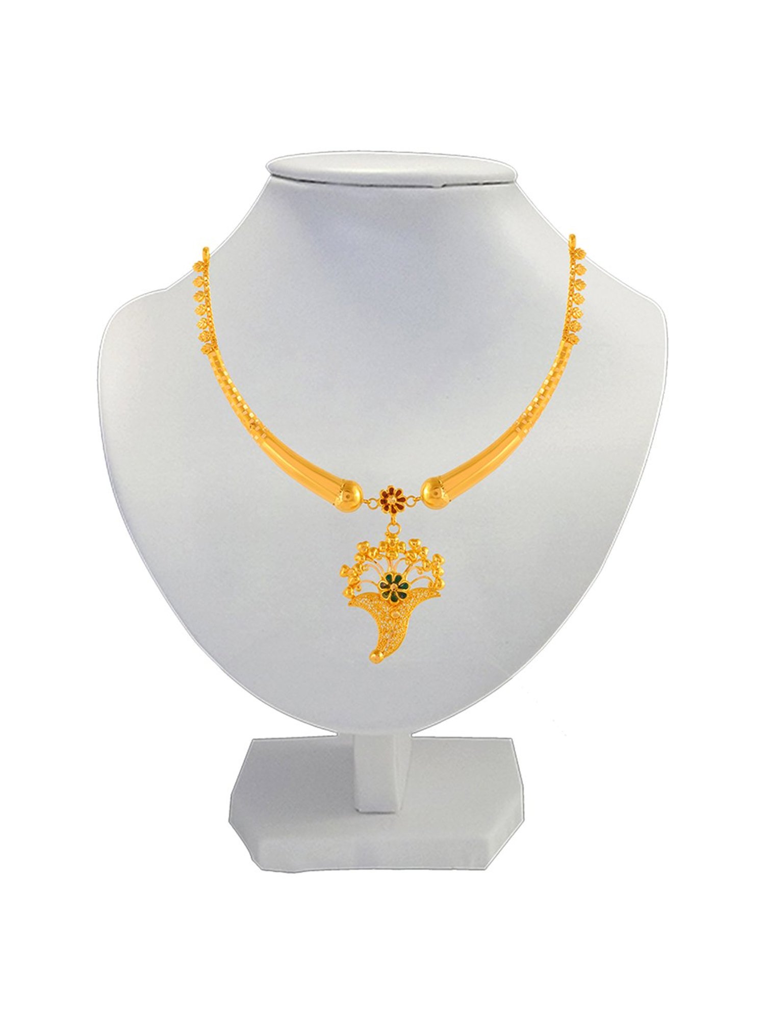 Malabar Gold and Diamonds 22k Gold Necklace for Women