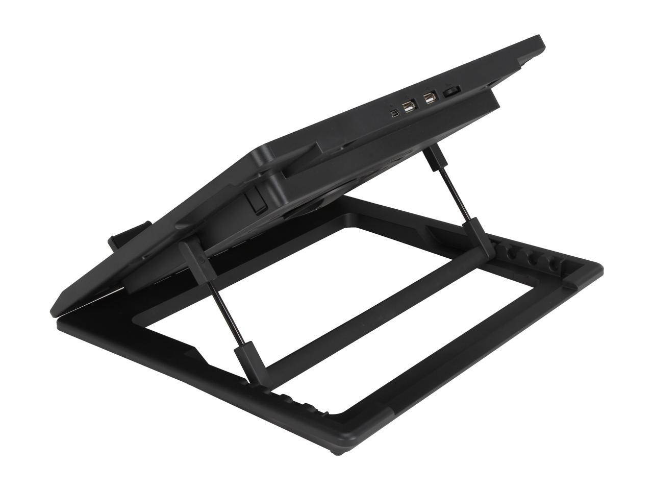 Cooler Master S100 NotePal ErgoStand Lite - Adjustable Laptop Cooling Stand with Movable Fan and 5 Ergonomic Height Settings