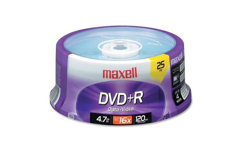 Maxell 639011 4.7Gb Dvd+R Spindle