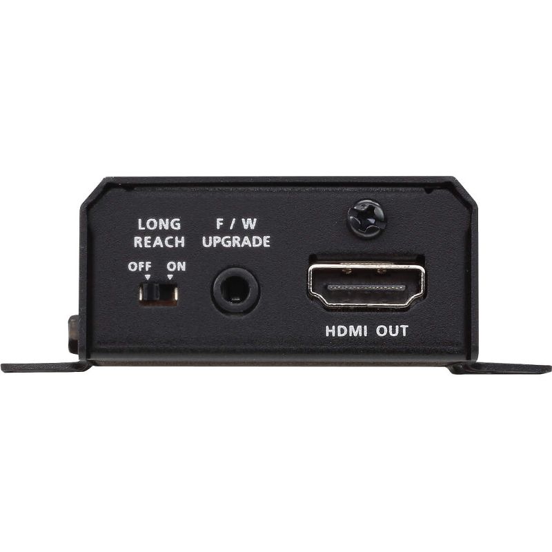 ATEN HDMI HDBaseT Receiver-TAA Compliant - 1 Output Device - 328.08 ft Range - 1 x Network (RJ-45) - 1 x HDMI Out - 4K - 4096 x 2160 - Twisted Pair