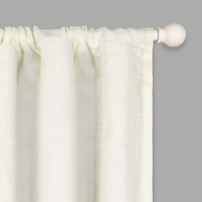 14"x52" Bayside Valance Off White - Vue