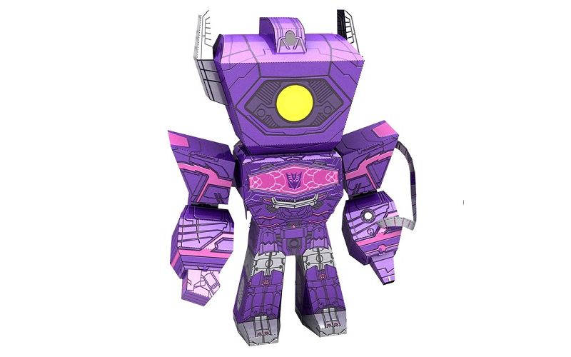 Fascinations Metal Earth - Transformers Caricature Shockwave 3D Metal Model Kit