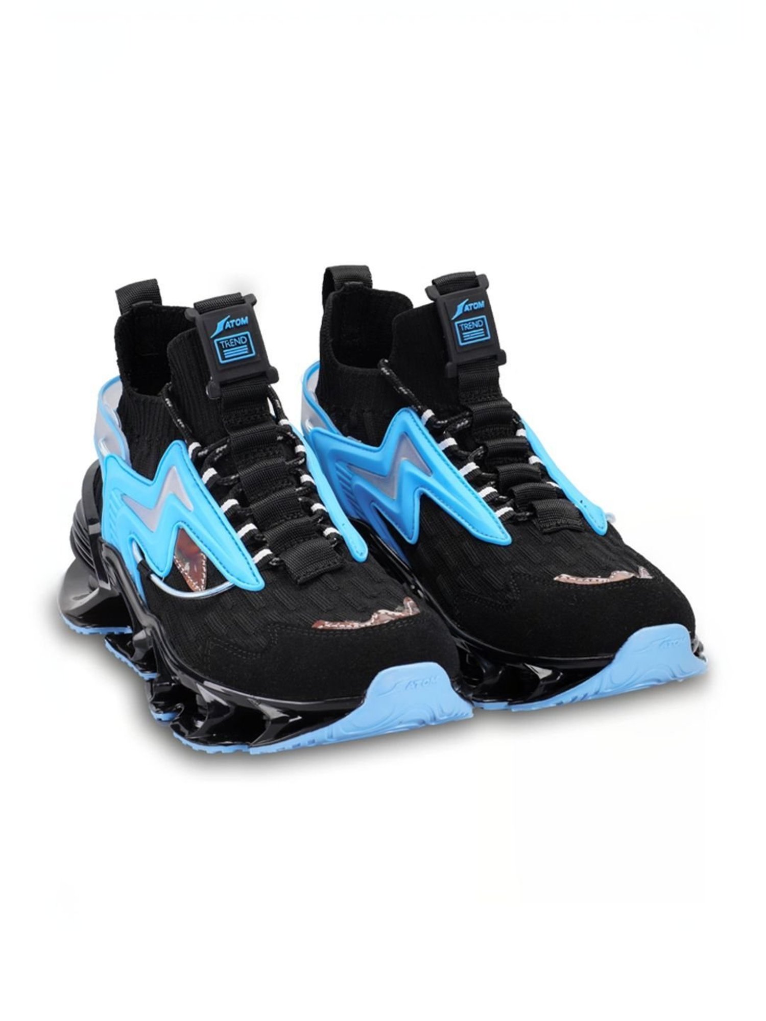 Atom Men's Spring Edge Alpha 1 Black Running Shoes