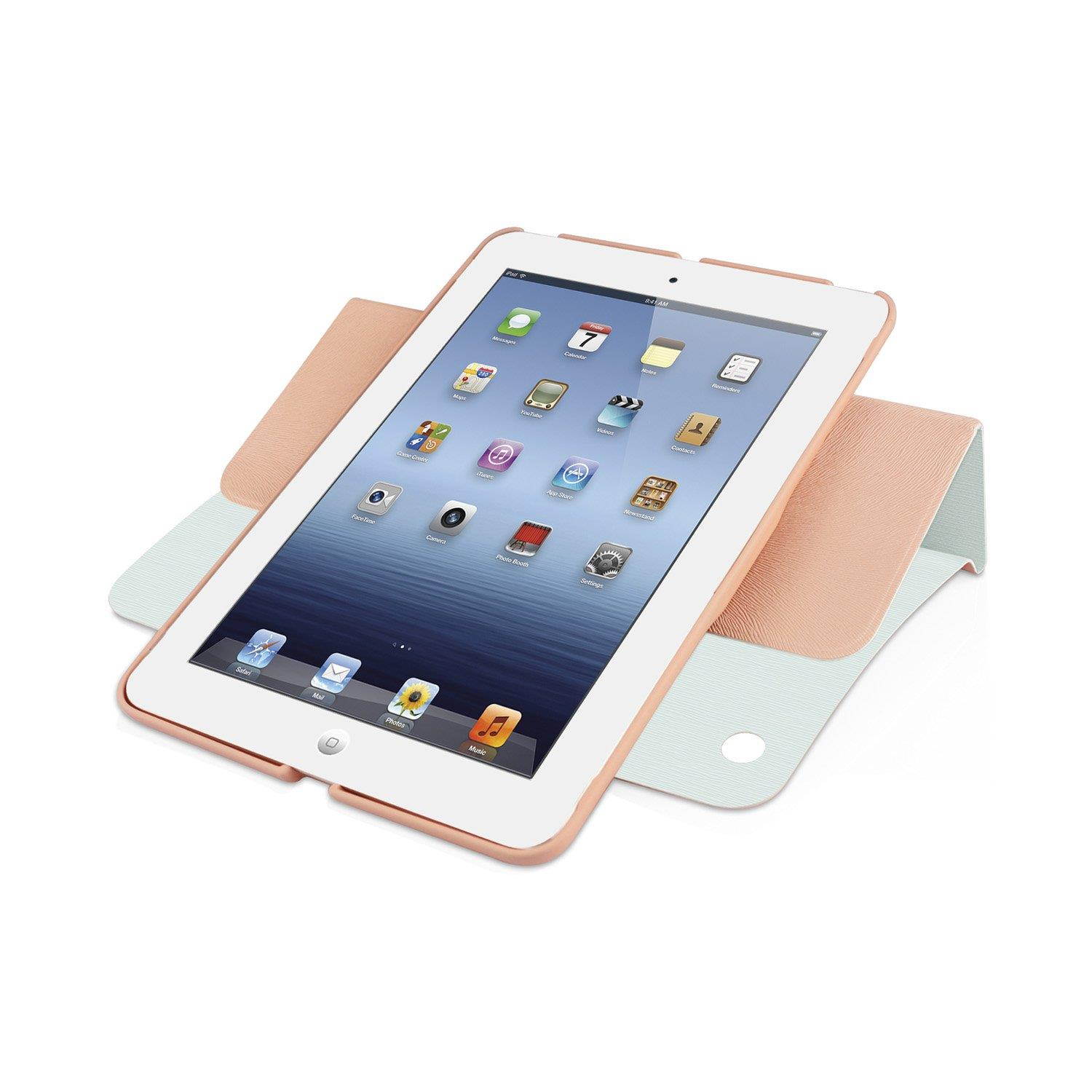 Macally Rotating Folio Case with Stand for iPad mini, Rough (SstandMiniR)