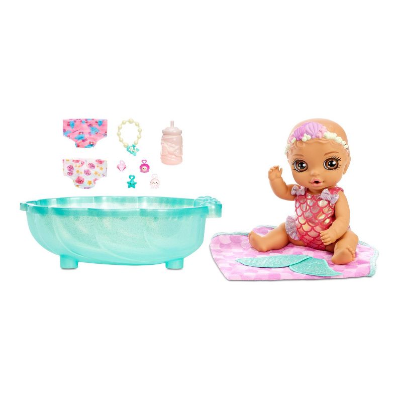 BABY born Mermaid Surprise - Purple Swaddle