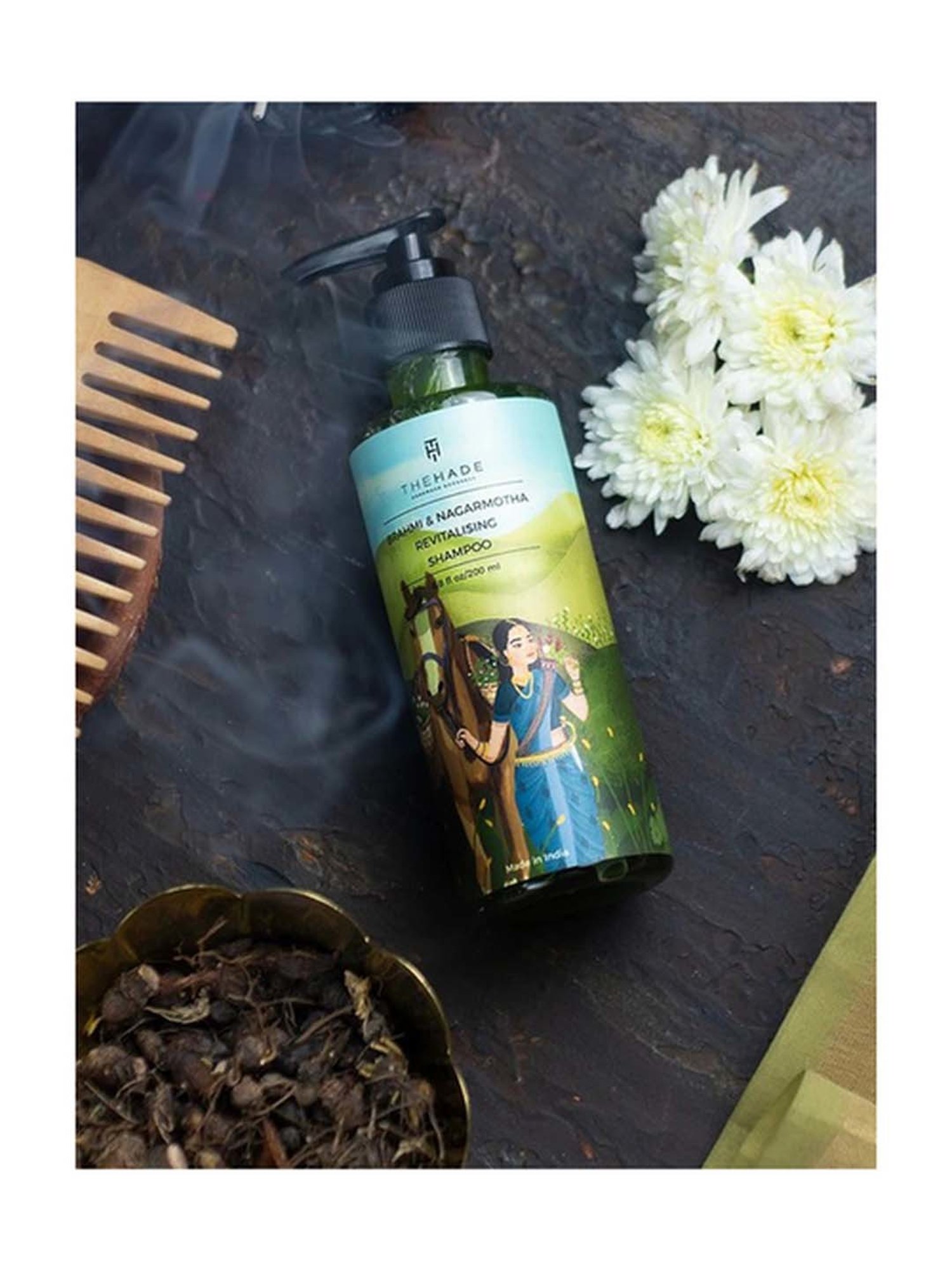 The Hade Brahmi & Nagarmotha Revitalising Shampoo - 200 ml