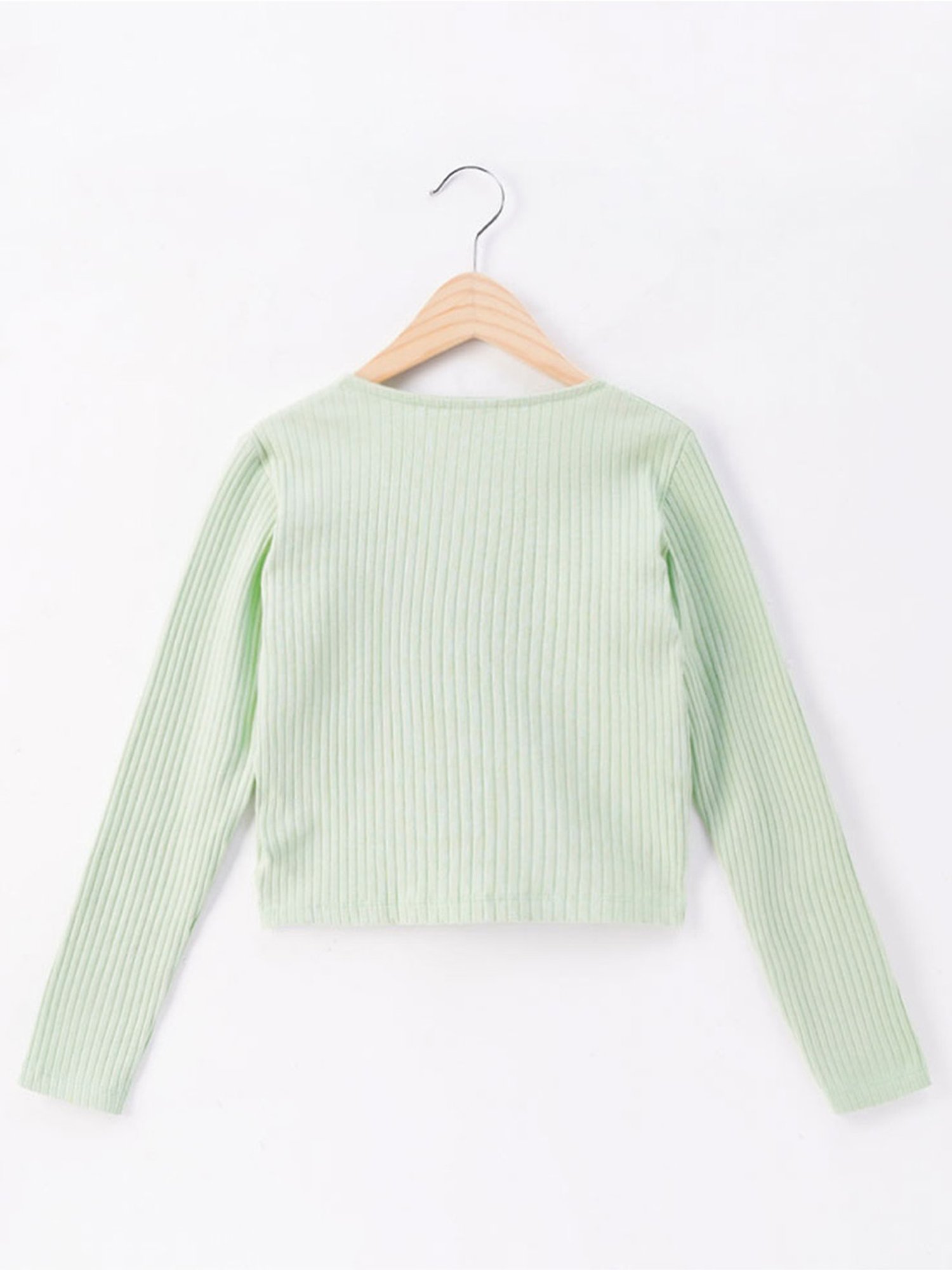 Edheads Kids Green Cotton Regular Fit Full Sleeves T-Shirt