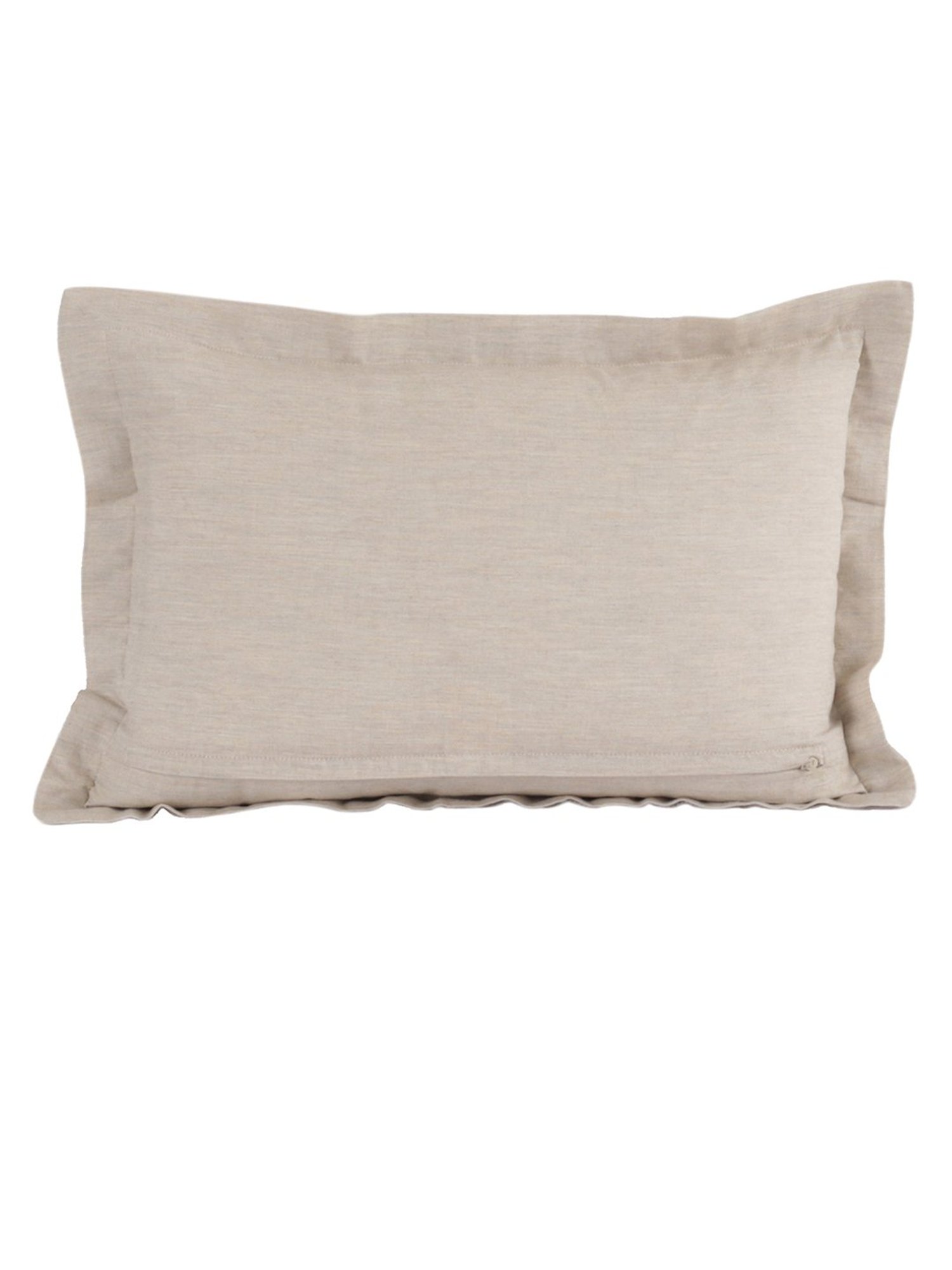 Maspar Cotsmere Rhythmic Solid Brown 300 TC Cotton Cushion Cover