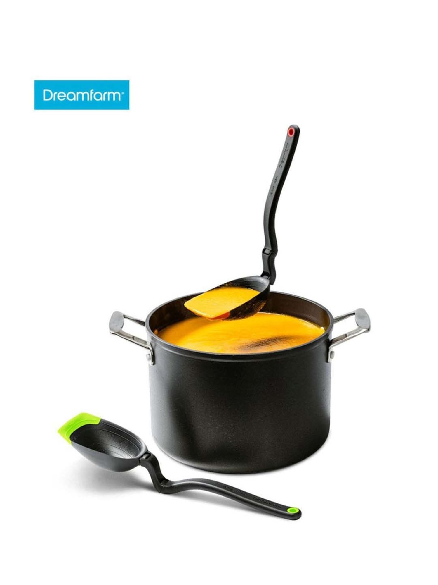 Dreamfarm Green Medium Spadle With Measurements