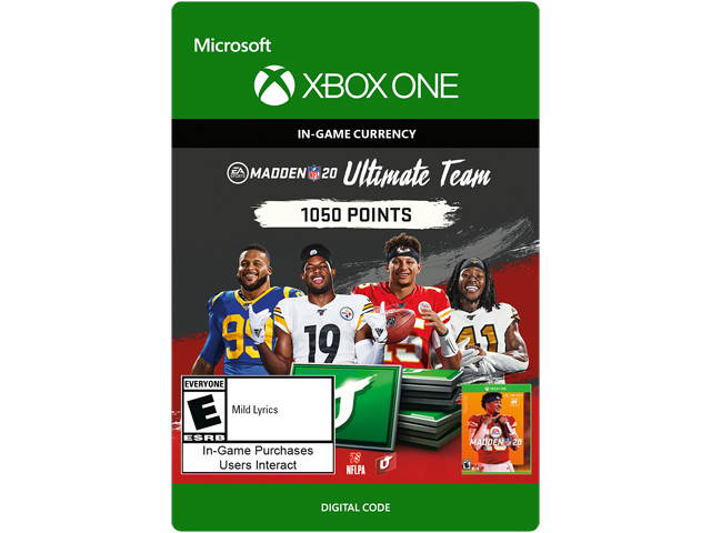Madden NFL 20: MUT 2200 Madden Points Pack Xbox One [Digital Code]