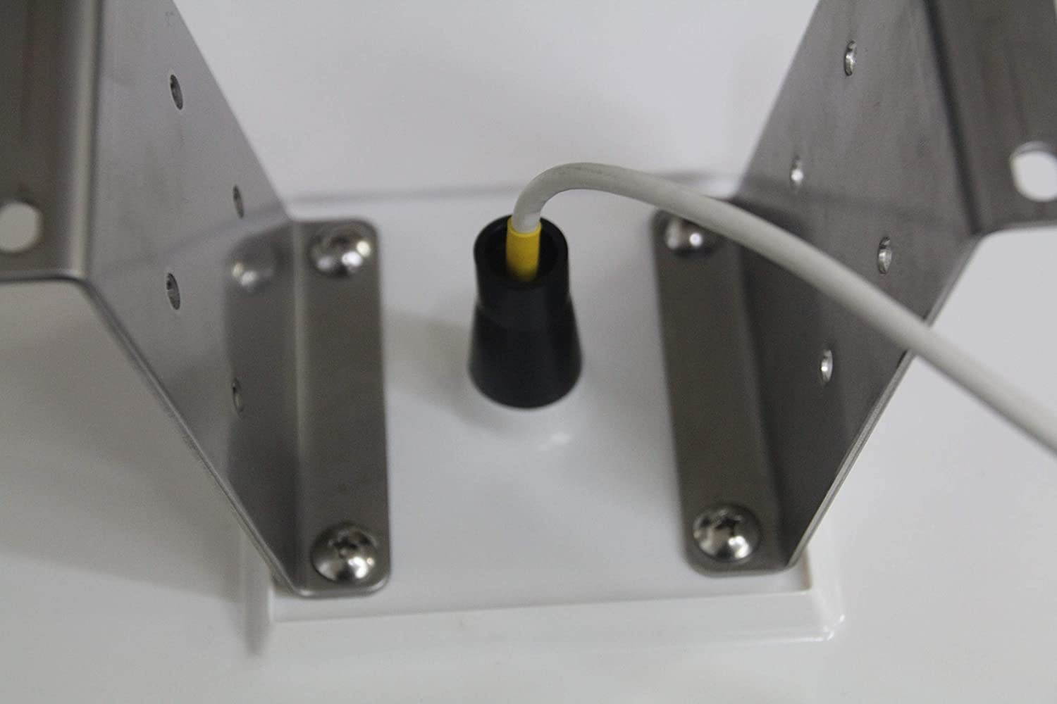 Omni-Master, Omni-derectional Outdoor TV Antenna, Safe Product with no Electricity, 16.4ft Coax Cable