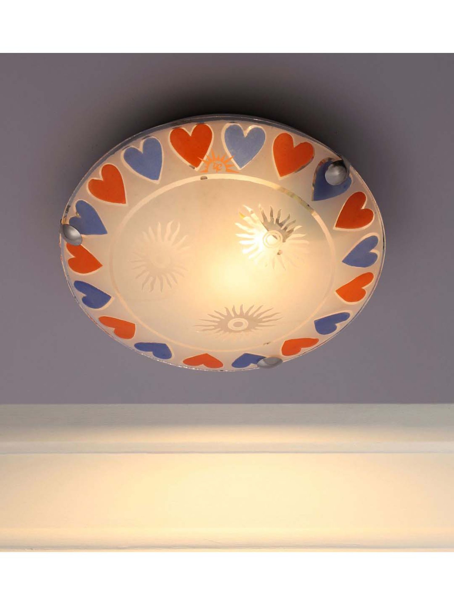 DecorativeRay White Ceiling Light - Set of 1