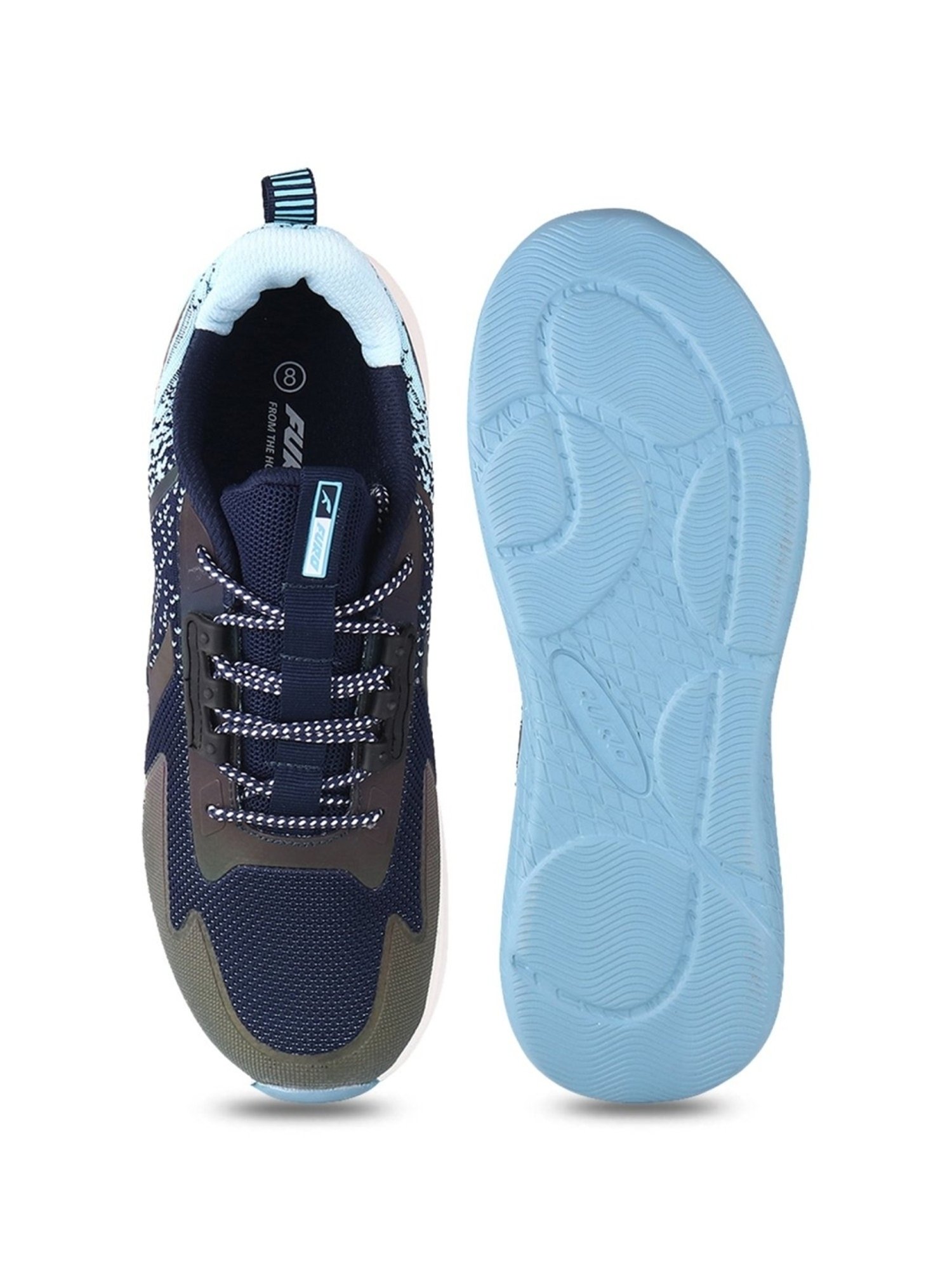 Furo By Red Chief Men's Blue Running Shoes