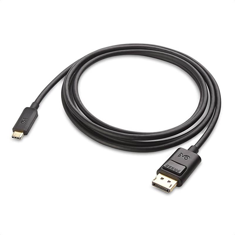 USB C to DisplayPort USBC to DisplayPort USB C to DP Supporting 8K 60Hz in Black 6 ft Thunderbolt 3 Port Compatible with MacBook Pro Dell XPS 13 and More