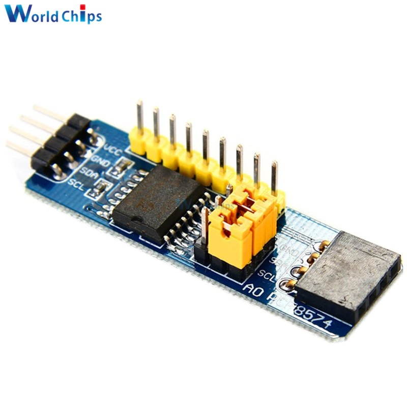 PCF8574 IO Expansion Board I/O Expander I2C-Bus Evaluation Development Module I2C Interface 8-bit Module For AVR STM8 C8051F