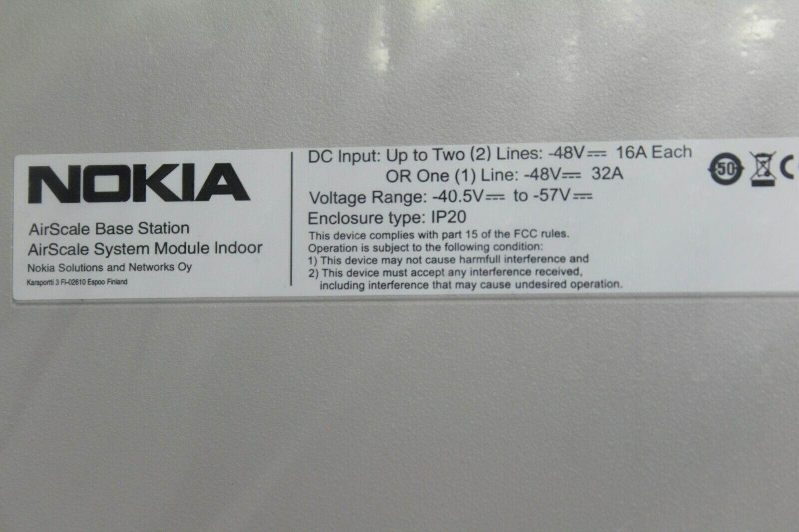 Nokia AMIA AirScale Subrack 473098A.102 NEW!
