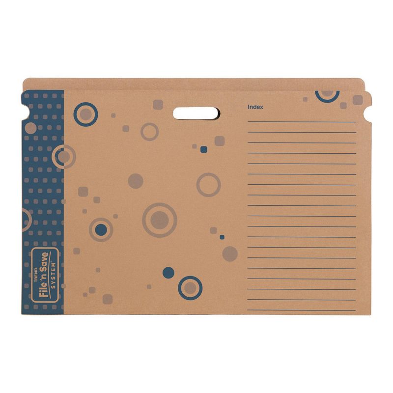 6pk Bulletin Board Sturdy Folder File 'N Save System - TREND