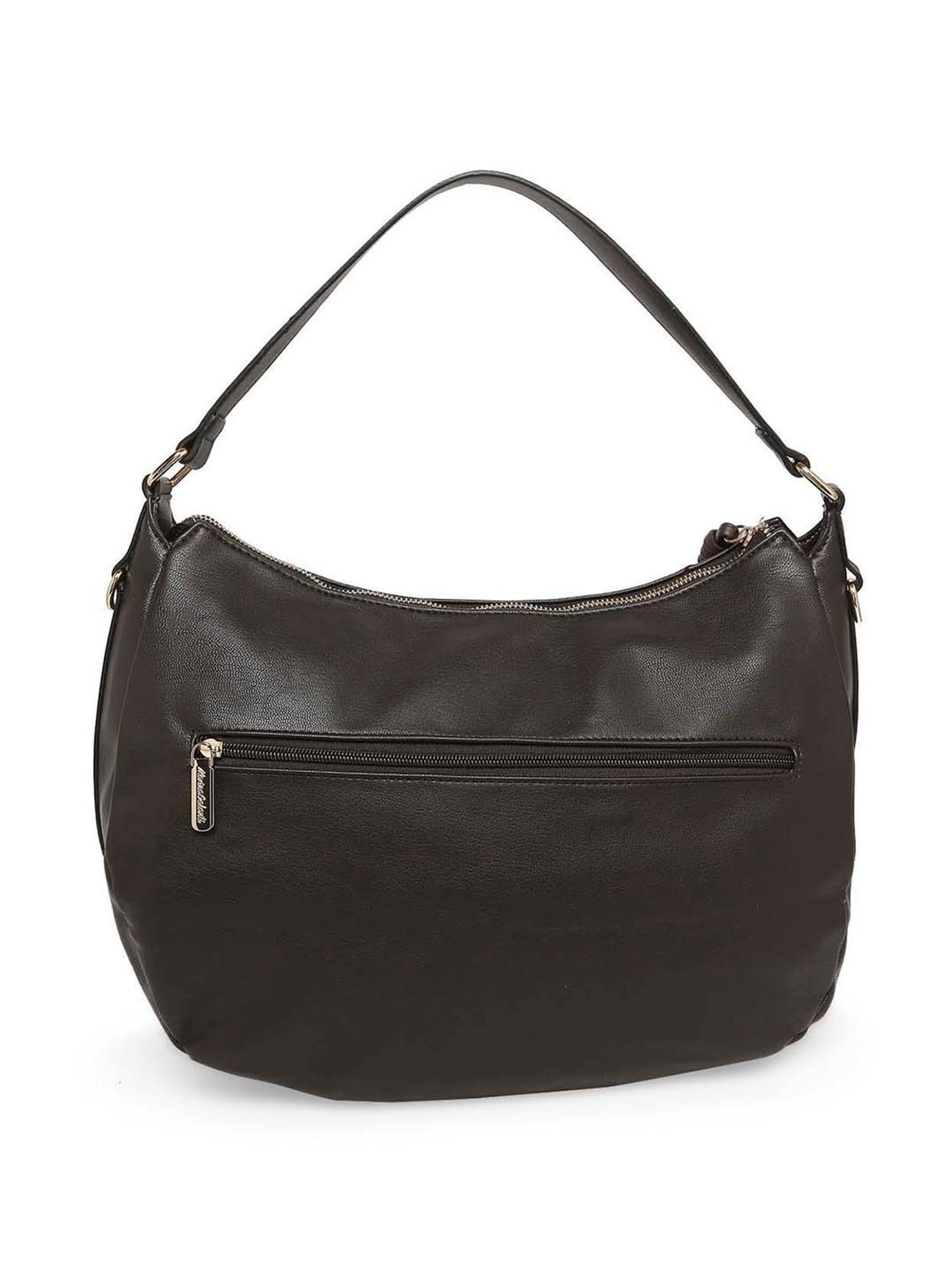 Marina Galanti Brown Solid Medium Hobo Handbag