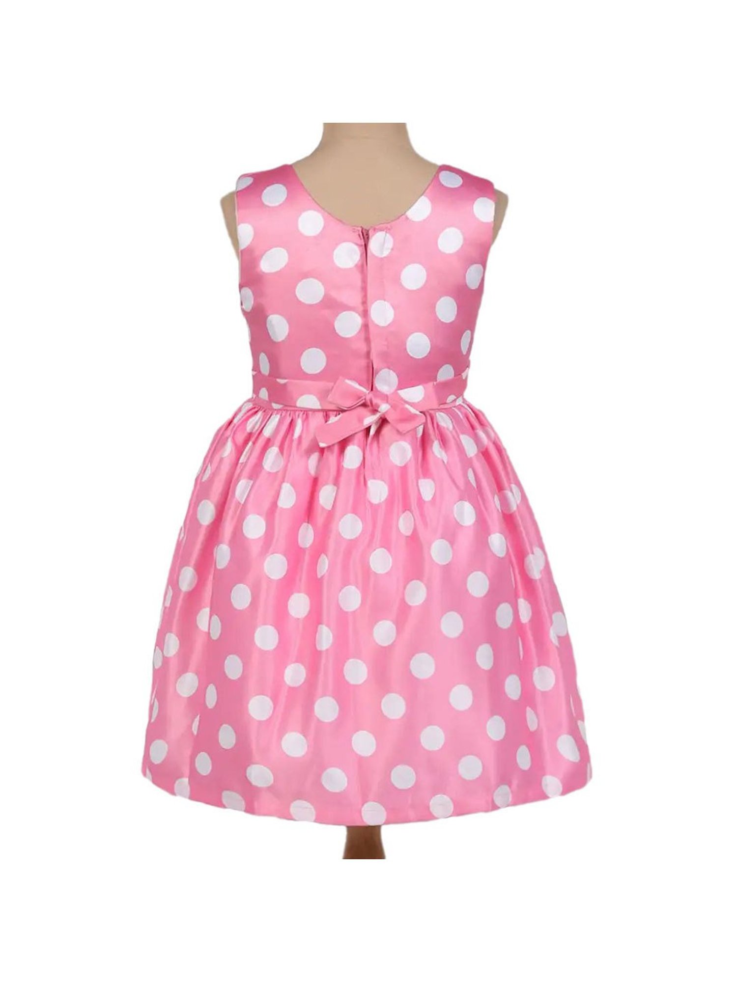 The Magic Wand Kids Pink Printed Dress