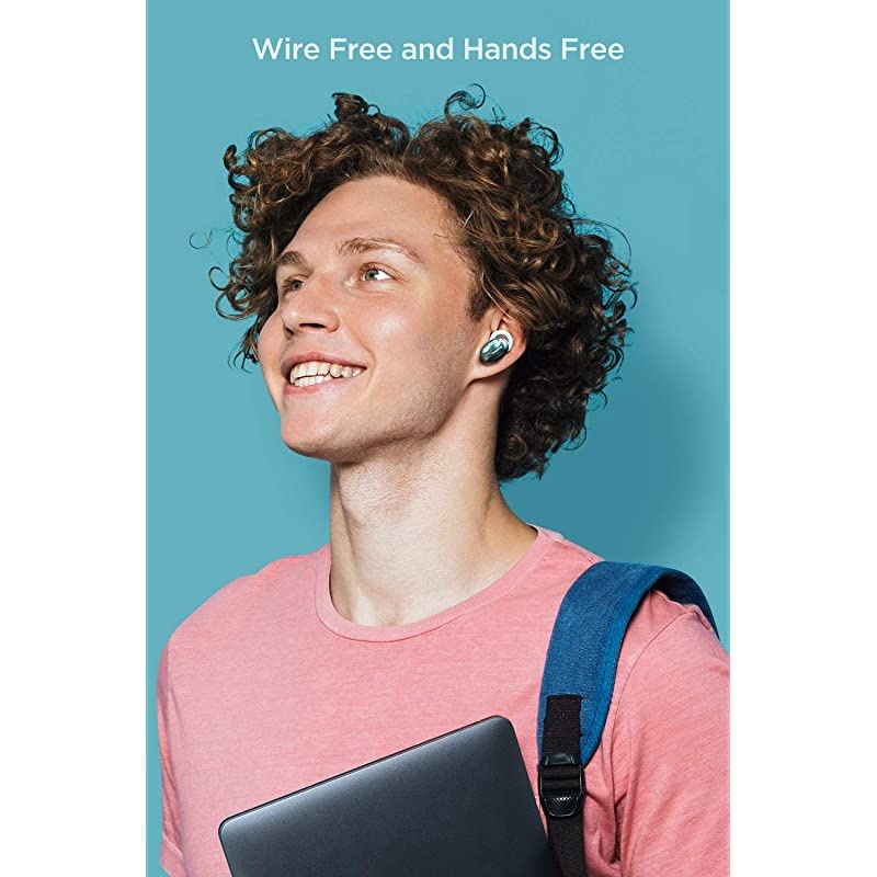 Stylish True Wireless inEar Headphones Bluetooth 65 Hours of Battery 15Minute Quick Charge for 3 Hours of Use Portable Charging Headphone Case Included True Wireless Earphones