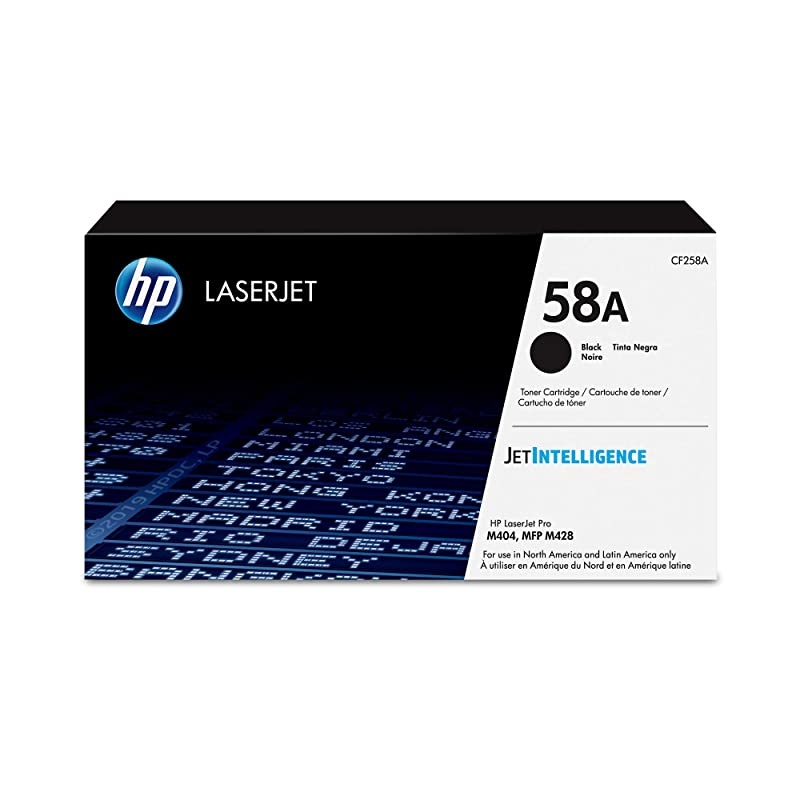 58A | CF258A | Toner Cartridge | Black